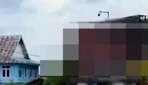 Adegan Tak Pantas Muncul di Videotron Kabupaten Melawi