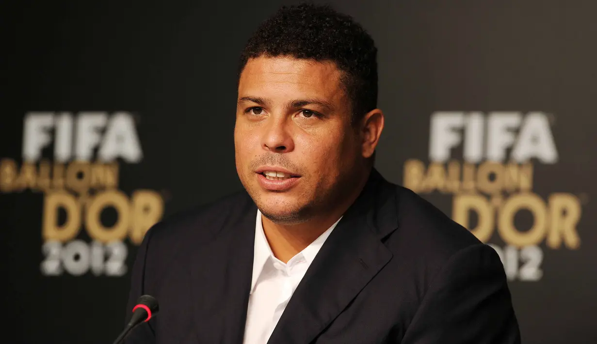 Ronaldo Nazario meraih dua kali Ballon d'Or yaitu pada tahun 1997 dan 2002. (AFP Photo/ Nelson Almeida)