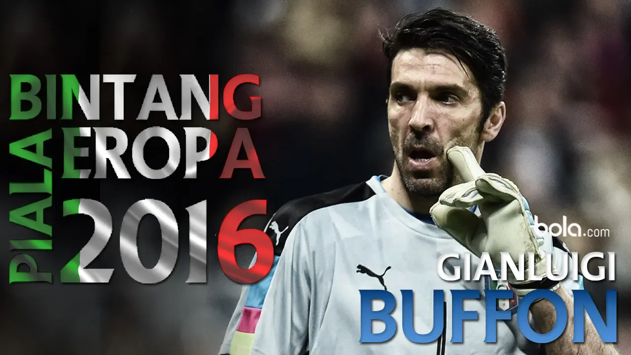 Bintang Piala Eropa 2016: Gianluigi Buffon