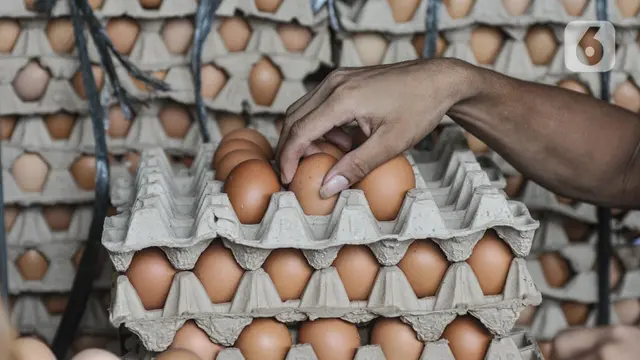Jelang Ramadan Harga Telur Ayam Merangkak Naik