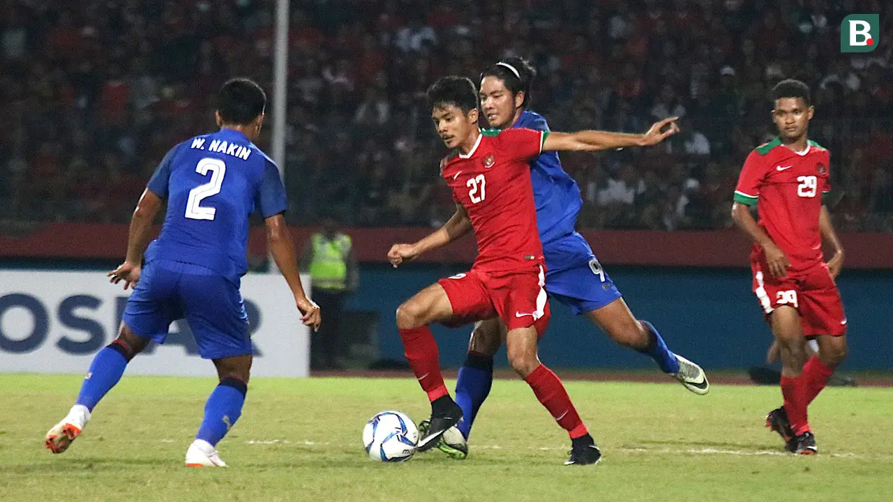 Timnas Thailand U-19 vs Timnas Indonesia U-19