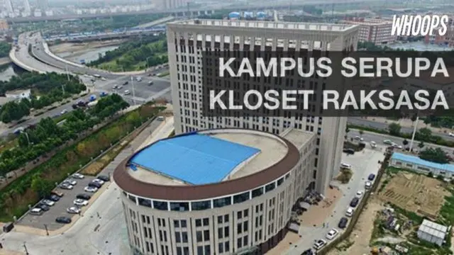 WHOOPS: Kampus yang Bentuknya Mirip Kloset Duduk Jadi Perbincangan