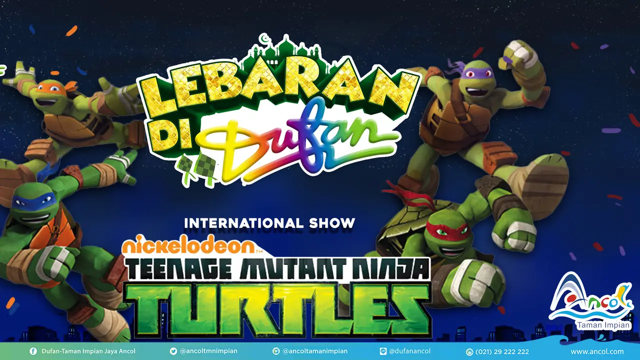 Wow, Kura-kura Ninja Bakal Datang ke Ancol