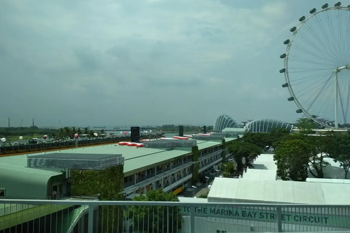 Sirkuit Marina Bay, Singapura. 