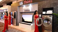 Kecerdasan buatan dan internet of things (IoT) kini hadir dalam produk-produk terbaru LG (Foto: LG Indonesia)