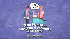 Memesan makanan atau minuman di restoran mungkin jadi hal yang sering kita lakukan. Tapi, tahu kah kamu ada beberapa etika yang bisa kita lakuin agar tidak jadi biang antre di meja pemesanan?