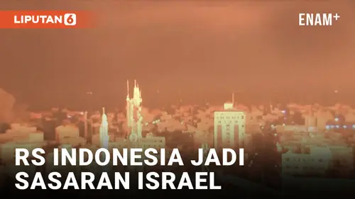 VIDEO: Rumah Sakit Indonesia di Gaza Jadi Sasaran Serangan Israel