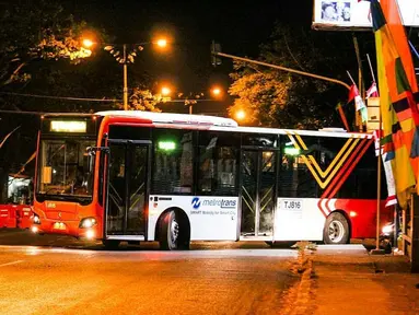 Transjakarta di provinsi DKI Jakarta. (Source: Instagram/@ibradaffa16)