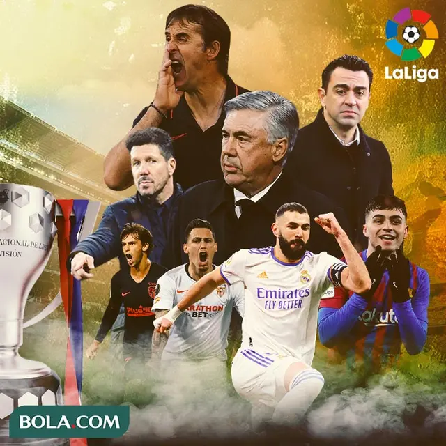 La Liga - Ilustrasi Jadwal Siaran Langsung Liga Spanyol 2022-2023