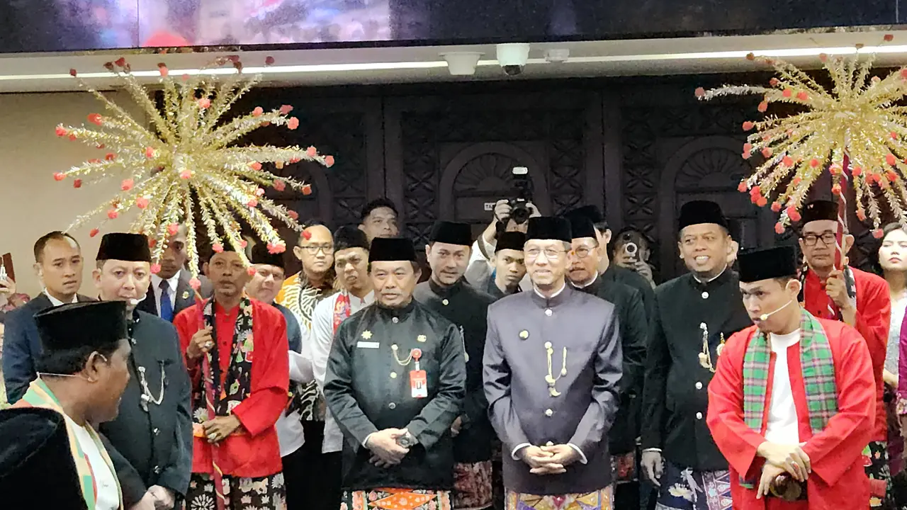 Peringatan HUT ke-497 Jakarta di Ruang Rapat Paripurna DPRD Provinsi DKI Jakarta. (Istimewa)