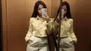 Kali ini Nikita Willy santai mengenakan baju kuning yang dipadukan dengan kulot krem. Meski simpel, OOTD wanita 28 tahun tersebut tampak kece. Parasnya yang imut membuat Nikita tak terlihat seperti ibu satu anak. (Liputan6.com/IG/@nikitawillyofficial94)
