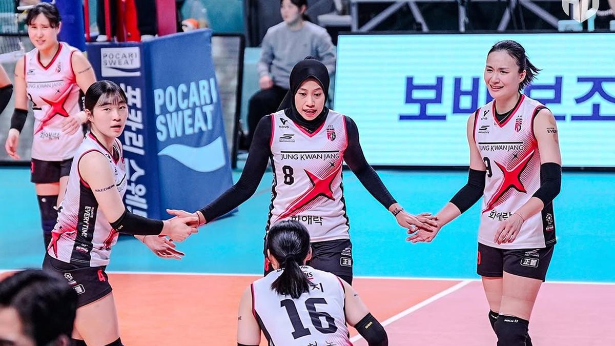 Hasil Final 2 Liga Voli Korea: Megawati Hangestri Top Skor, Red Sparks Kena Comeback Pink Spiders