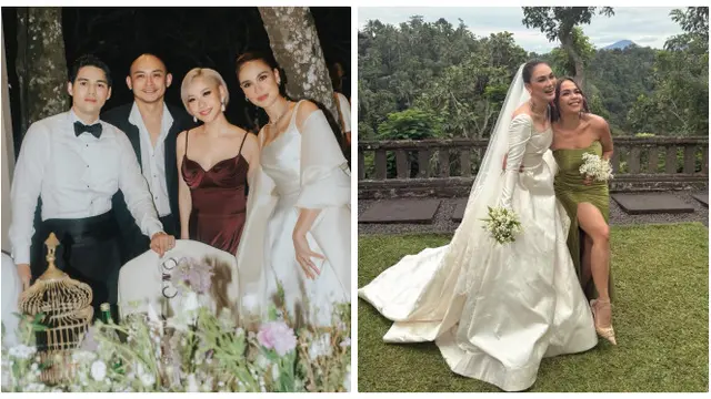 6 Potret Penampilan Luna Maya dari Siraman hingga After Party, Memukau di Usia 41