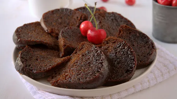 resep kue sarang semut bolu karamel