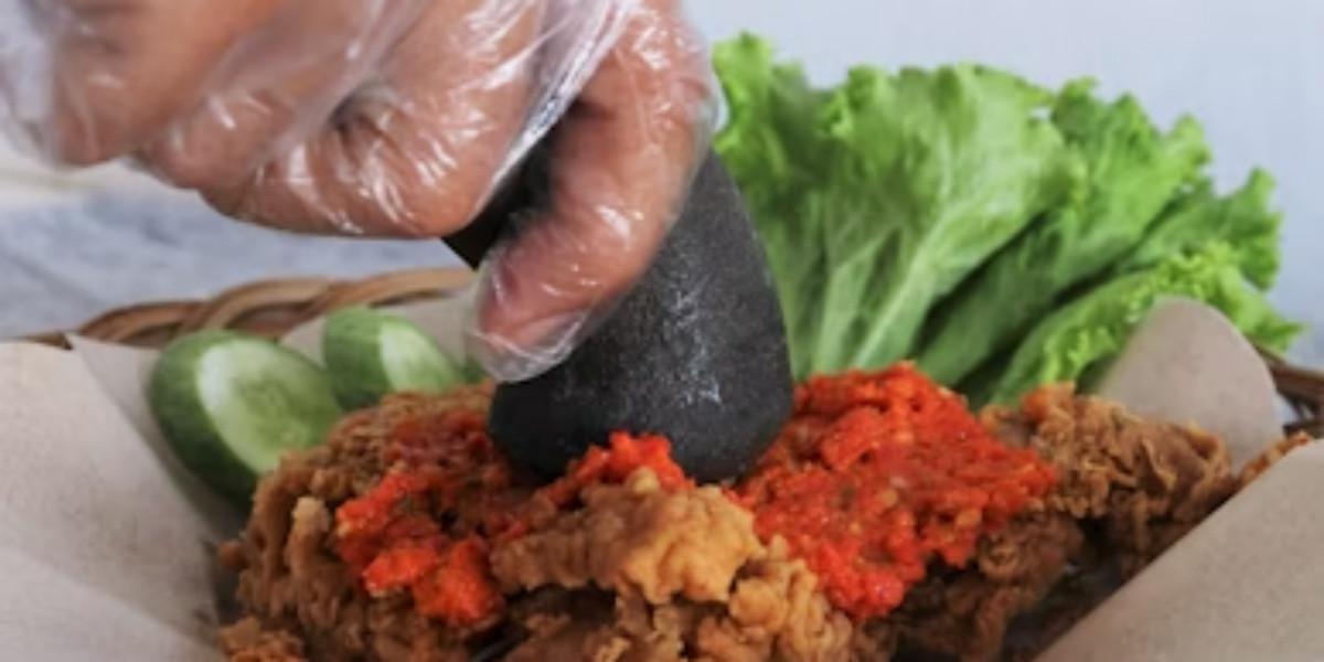 Ilustrasi Ayam Geprek