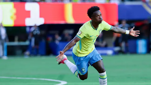 Foto: Wonderkid 18 Tahun Maroko Sukses Curi Perhatian, Vinicius Junior Selamatkan Brasil dari Kekalahan di Piala Dunia 2026