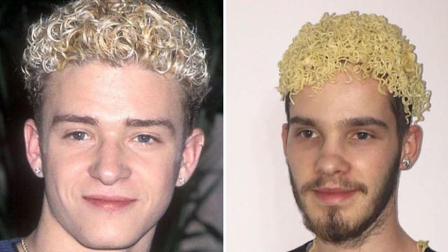 Kocak Abis, 7 Foto Aksi Pria Tiru Gaya Rambut Artis Dunia