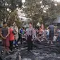 Balita selamat usai rumahnya terbakar. (Foto: Liputan6.com/Polres Pemalang/Muhamad Ridlo)