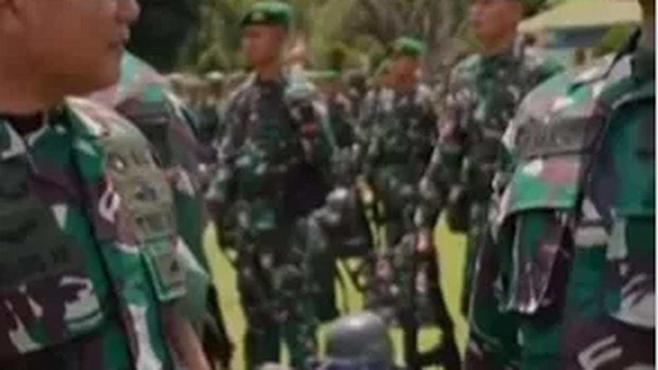 Merinding, Pesan Kasad Dudung kepada Prajurit TNI yang Akan Berangkat Tugas 'Jangan Sampai Pulang Nyawa ya