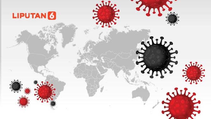 Infografis Total Kasus Covid 19 Indonesia Salip China News Liputan6 Com