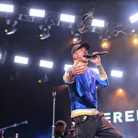 One Republic jadi salah satu lineup yang sangat dinanti di Woke Up Fest 2023. [Adrian Putra/Fimela.com]