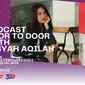 Aisyah Aqilah menjadi bintang tamu pertama dalam program baru Celeb 360 yaitu Podcast Door to Door. (Dok. Vidio)
