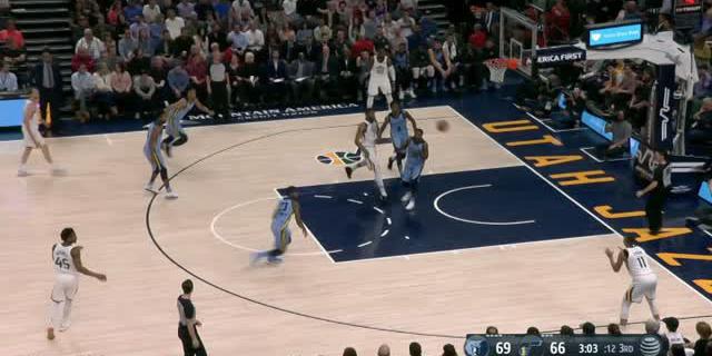 VIDEO : Cuplikan Pertandingan NBA, Jazz 107 vs Grizzlies 97