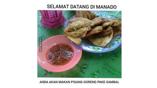 6 Cara Makan Pisang Goreng Ini Nyeleneh Banget