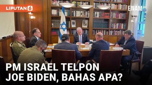 VIDEO: Benjamin Netanyahu Bagikan Foto saat Telepon Joe Biden