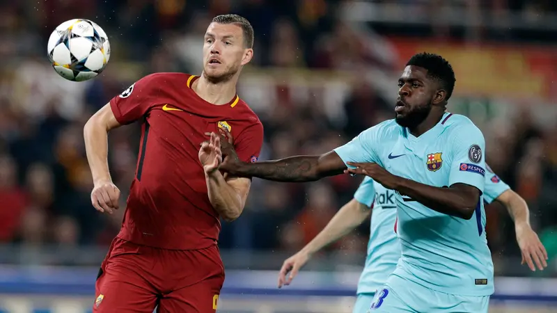 Barcelona Kalah dari AS Roma