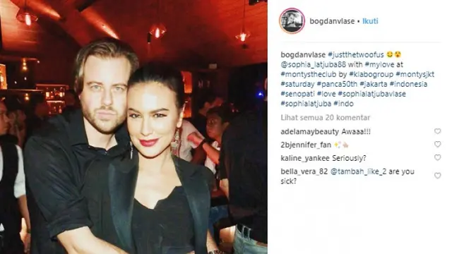 6 Pria yang Pernah Dikabarkan Dekat dengan Sophia Latjuba, Terbaru Abdee Slank