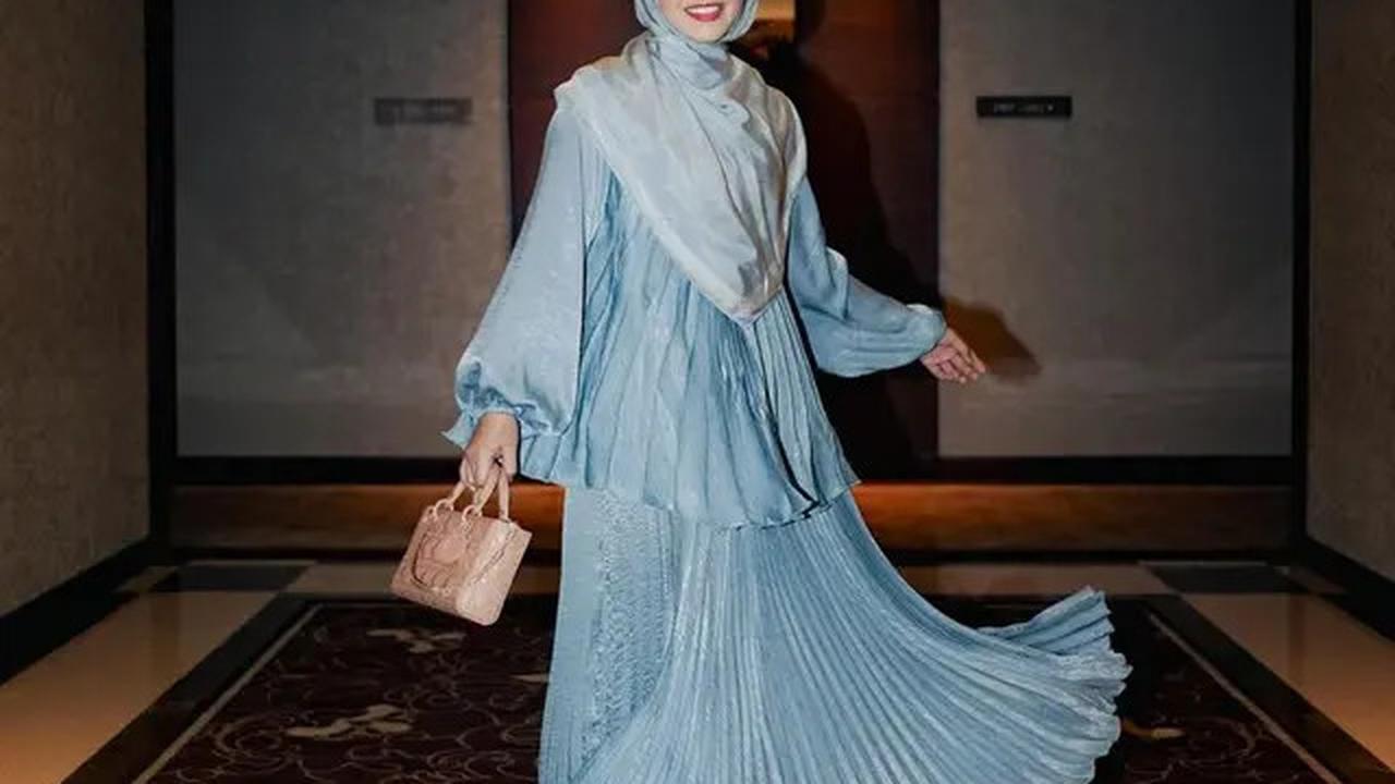 Inspirasi Hijab Segi Empat Lebar dari Nastha Rizky untuk Penampilan Elegan