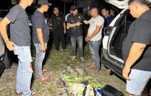 Kejar-kejaran di Langkat, Polisi Akhirnya Tabrak Kurir Narkoba Bawa Sabu 24 Kg