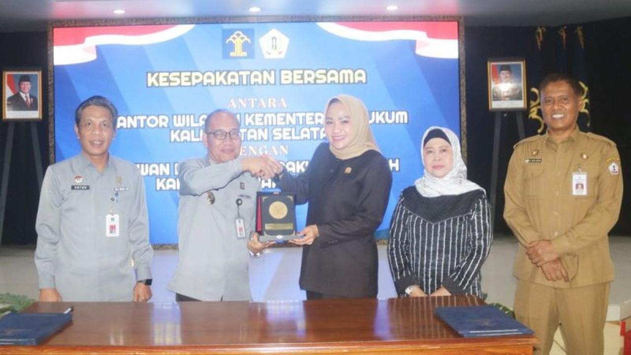 Tahukah Anda, Harmonisasi Hukum Penting? Kemenkumham dan DPRD Batola Bersinergi Tingkatkan Mutu Produk Hukum Daerah