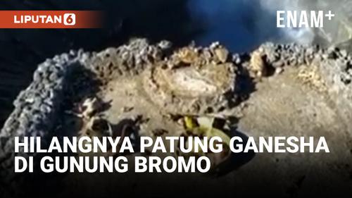 VIDEO: Patung Ganesha di Gunung Bromo Hilang, Dicuri Orang?