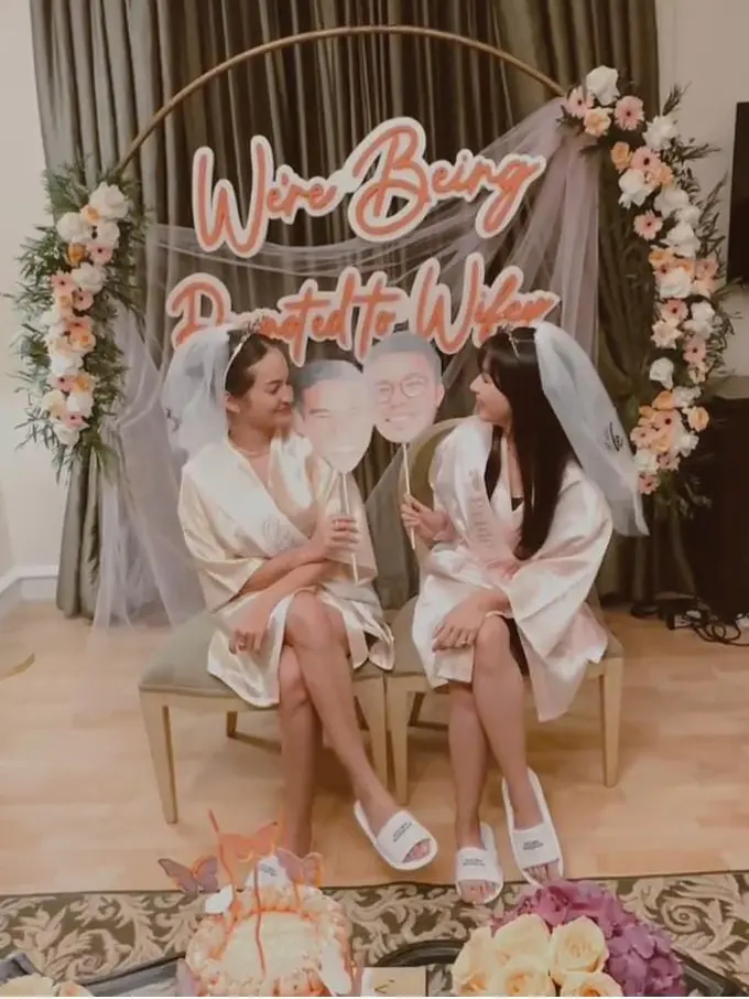 Potret Bridal Shower Enzy Storia dan Jessica Mila Diadakan Bareng
