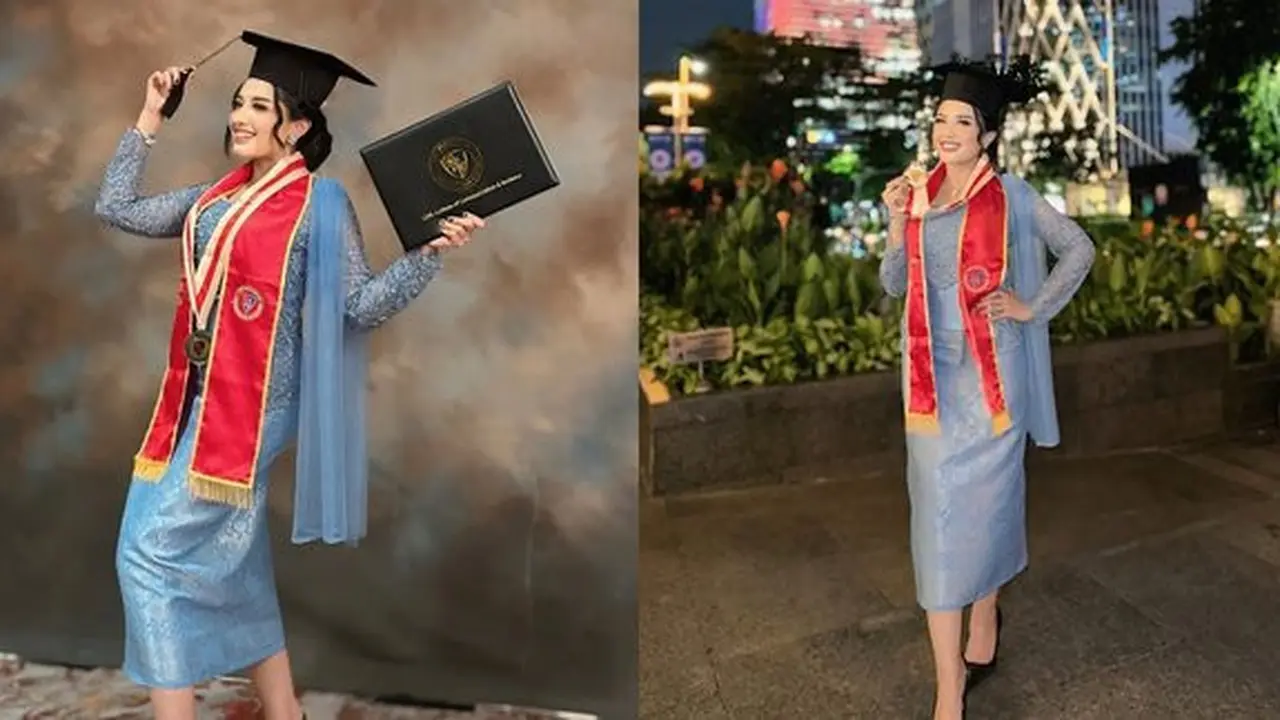 7 Potret Wisuda Rumi Rach, Cucu Ratu Dangdut Elvy Sukaesih yang Cantik. (instagram/rumyrach15)