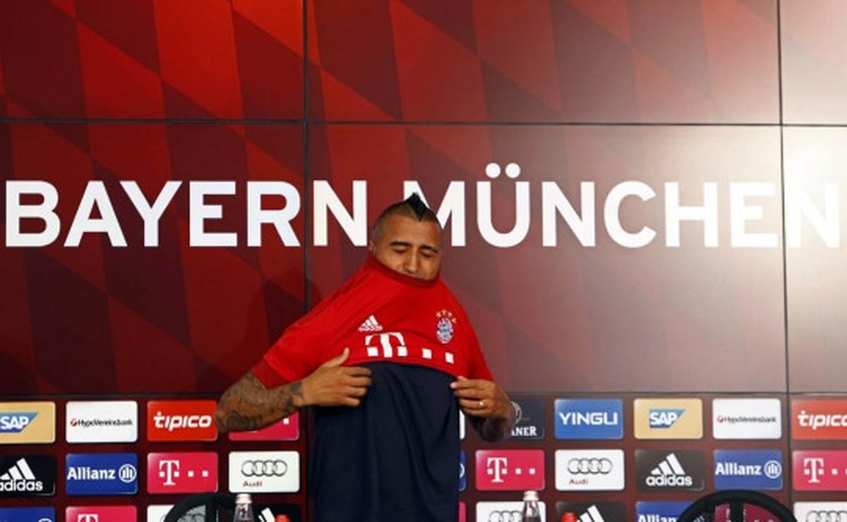Semringah Arturo Vidal resmi berkostum Bayern Munich