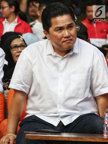 Sandiaga Uno - Erick Thohir Tampil Akrab di Young Penting Indonesia