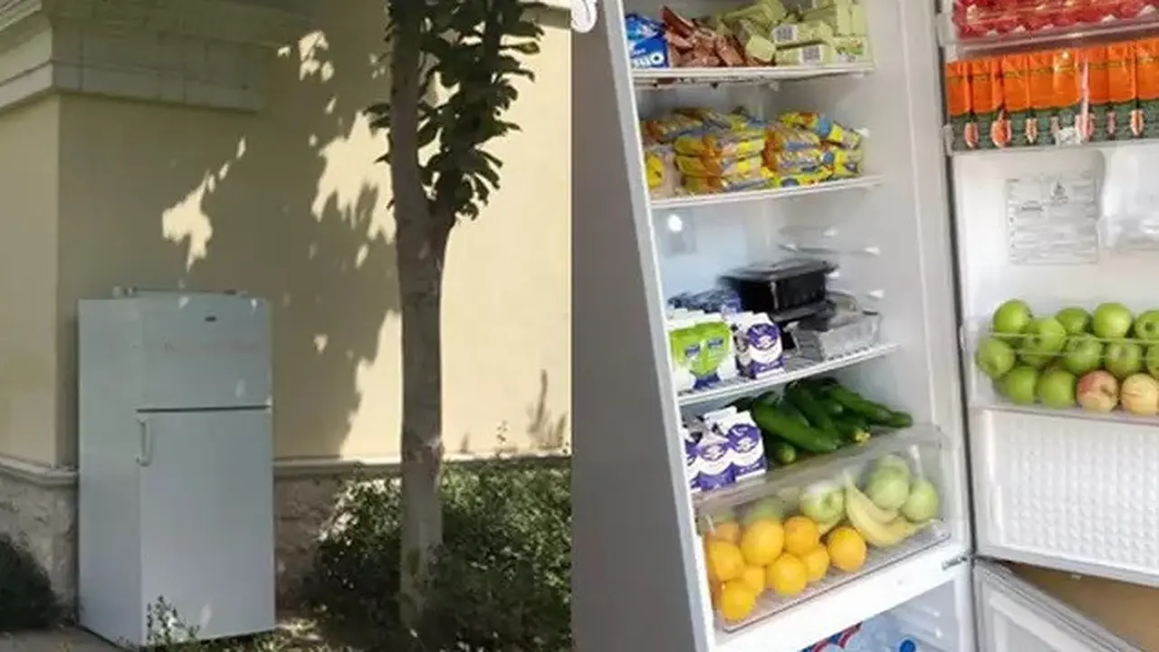 Berbagi isi kulkas bulan Ramadan