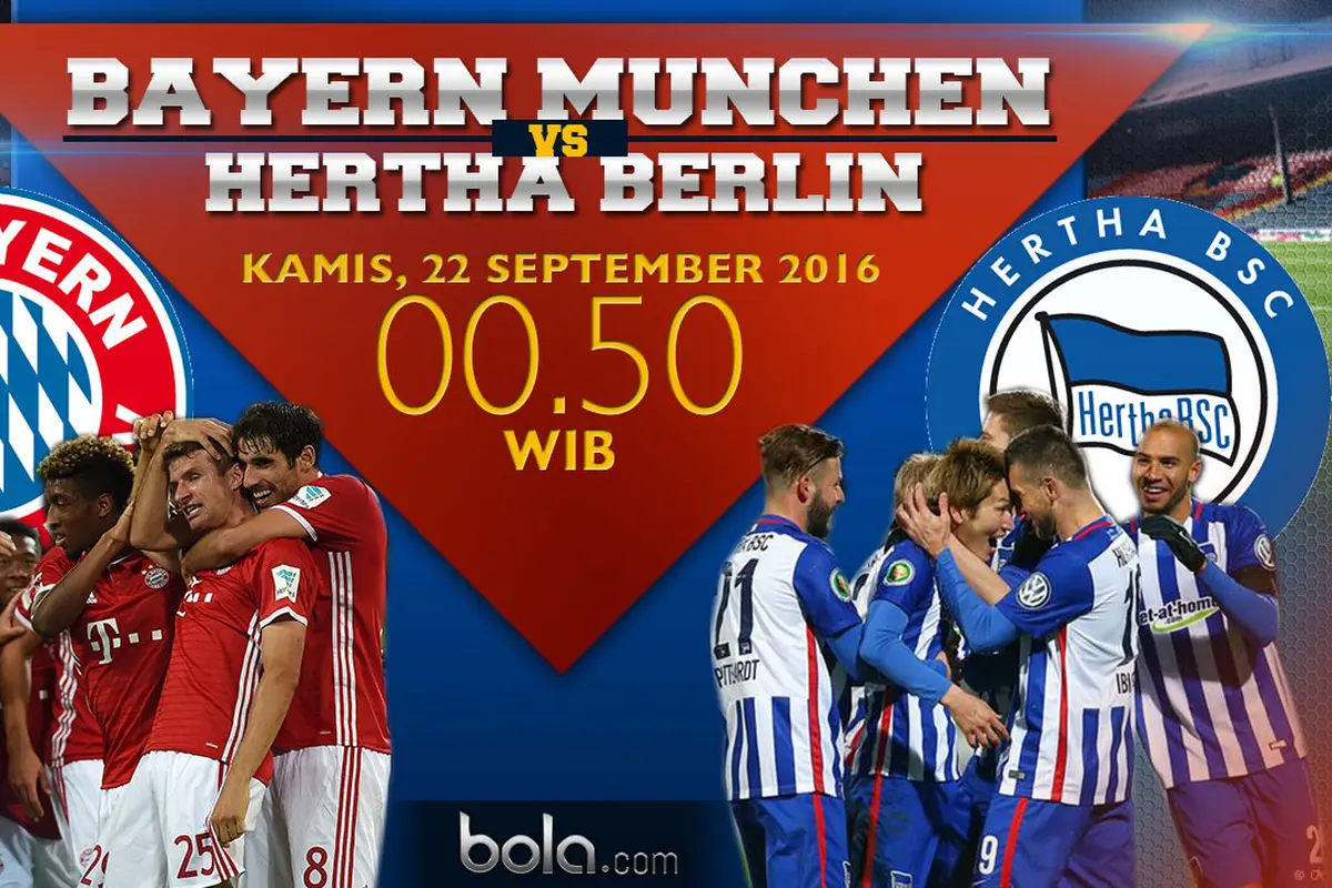 Bayern Munchen vs Hertha BSC