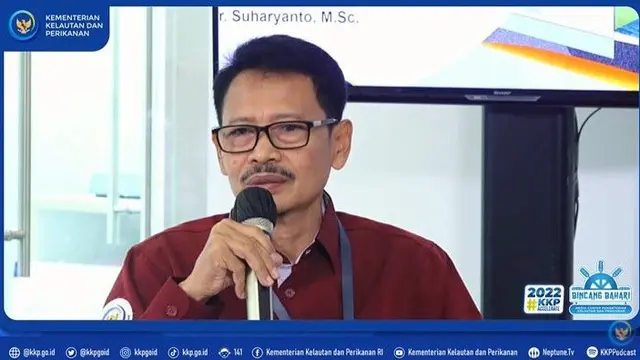 Direktur Perencanaan Ruang Laut, DJPRL Kementerian Kelautan dan Perikanan Suharyanto dalam Bincang Bahari “Strategi Pemanfaatan Ruang Laut di Perairan Natuna”, Selasa (31/5/2022).