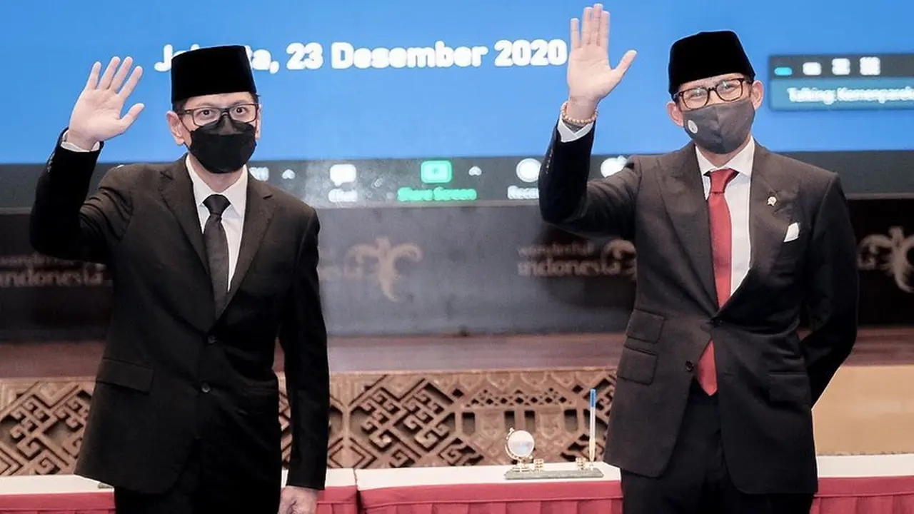 Wishnutama dan Sandiaga Uno