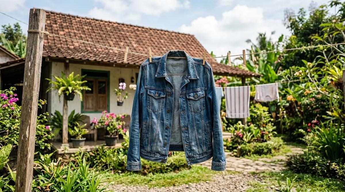 Jaket dijemur
