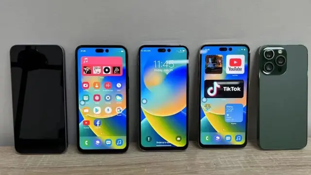 Tampilan i14 Pro Max, tiruan dari iPhone 14 Pro Max (Gizmochina)
