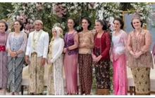Viral, Begini Aksi Sekelompok Bule Kondangan Naik Angkot dan Pakai Kebaya Lengkap dengan Sanggul di Baturraden