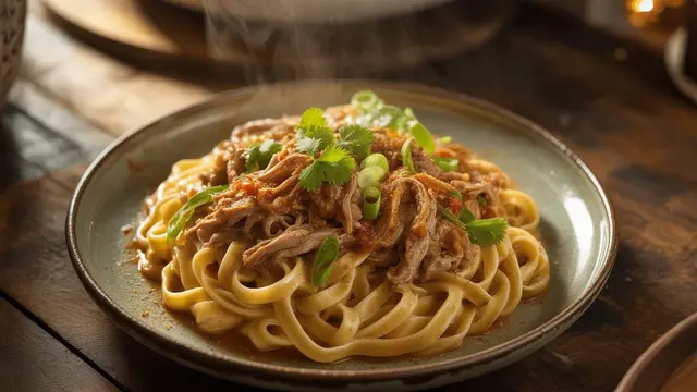 Resep Fettuccine Bumbu Bebek