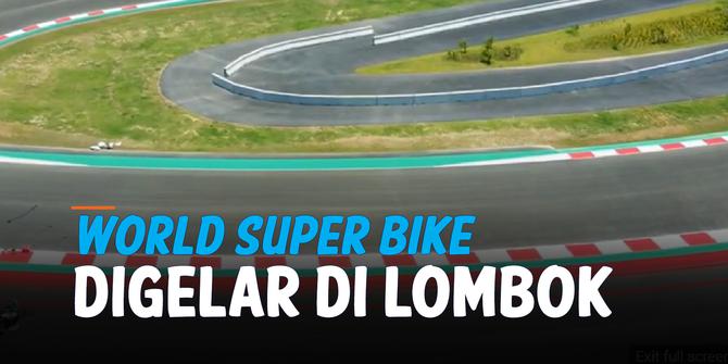 VIDEO: Ratusan Logistik World Super Bike Tiba di Lombok