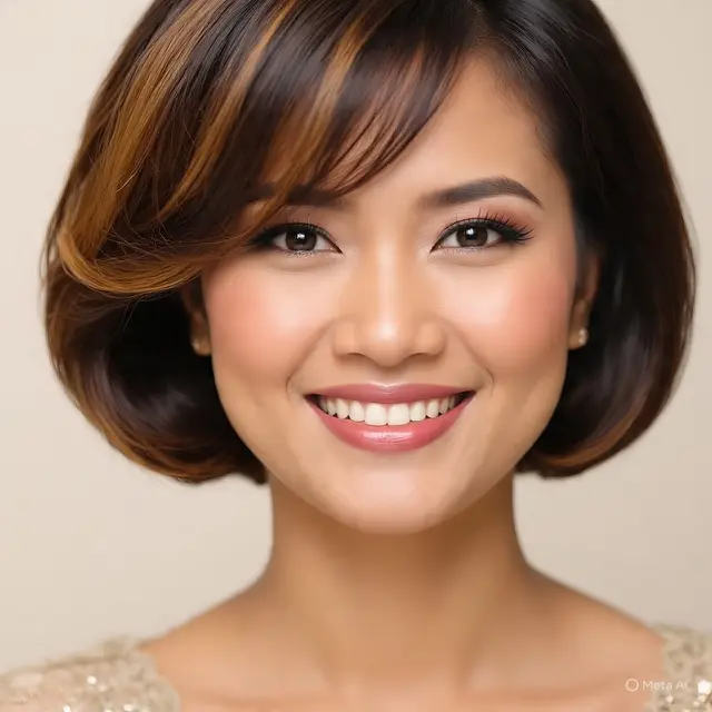 Rambut Pendek Wanita 30an Elegan Awet Muda