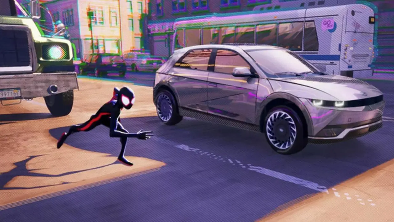 Hyundai Ioniq 5 akan Bintangi Film Spider-Man: Across the Spider-Verse.